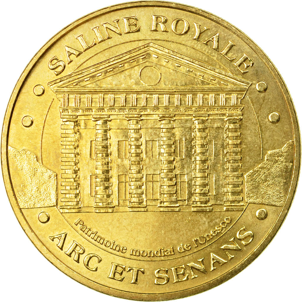 Francia, Token, Touristic token, Arc et Senans - Saline royale n°1, 2011, MDP