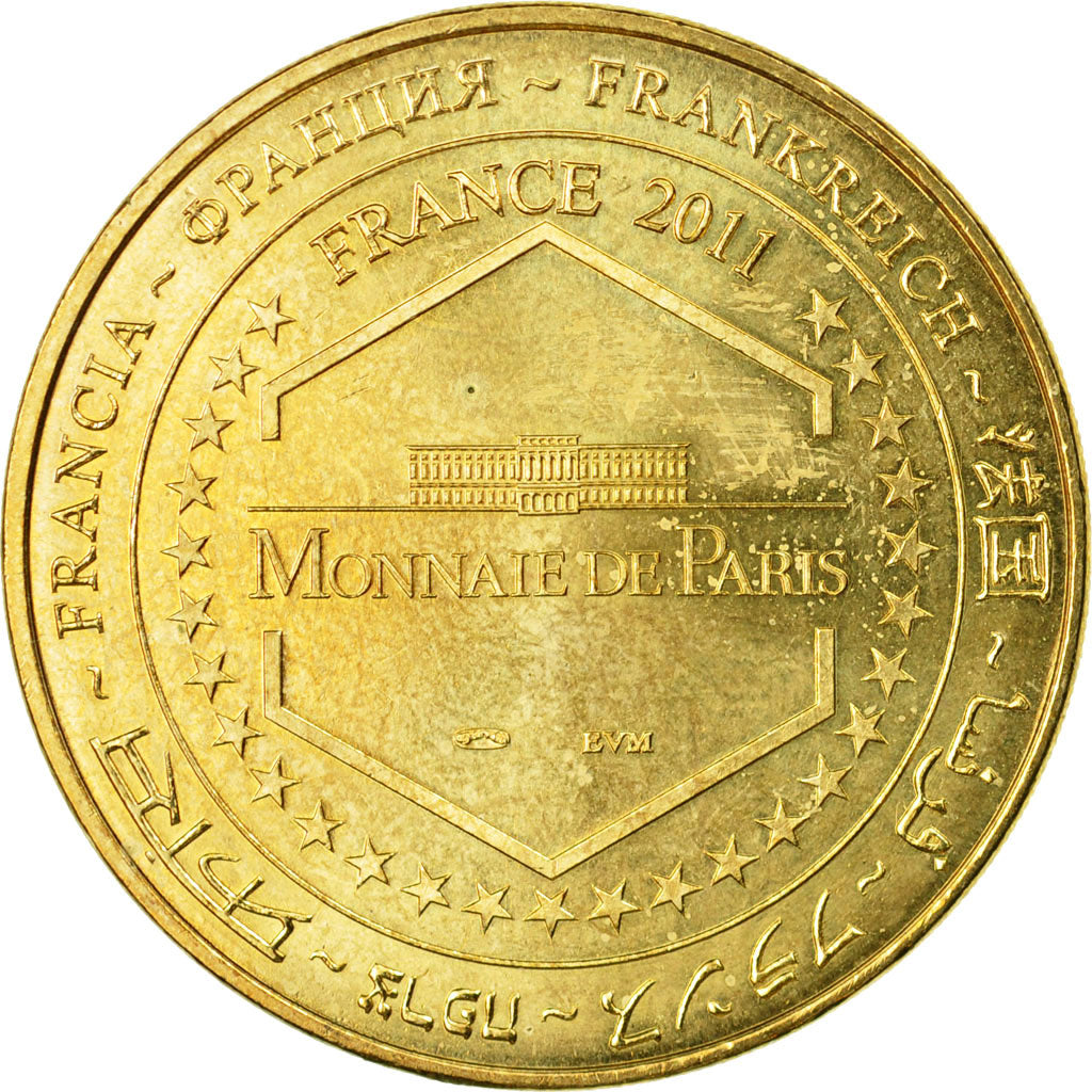 Francia, Token, Touristic token, Arc et Senans - Saline royale n°1, 2011, MDP