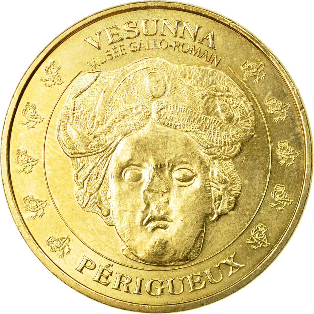 France, Token, Touristic token, Perigueux - Musée gallo-romain - Vesunna femme