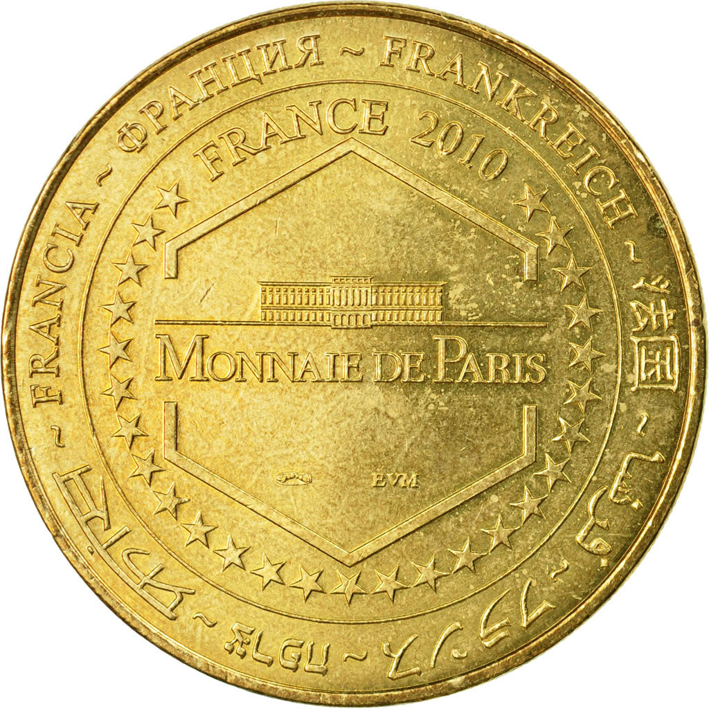 Francia, Token, Touristic token, Salignac - les jardins du manoir n°4, 2010