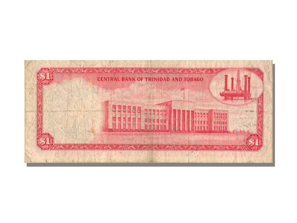 Trinidad and Tobago, 1 Dollar, 1964, KM #26c, AU(50-53), B/3