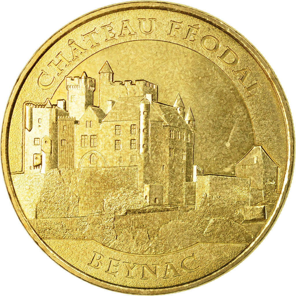 France, Token, Touristic token, 24/ Château Féodal de Beynac, 2012, MDP