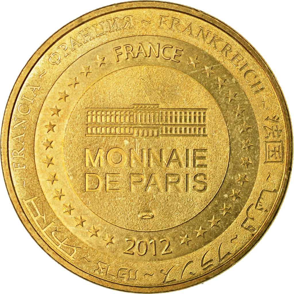 Francia, Token, Touristic token, MONTIGNAC - Lascaux II - n°4, 2012, MDP, BB
