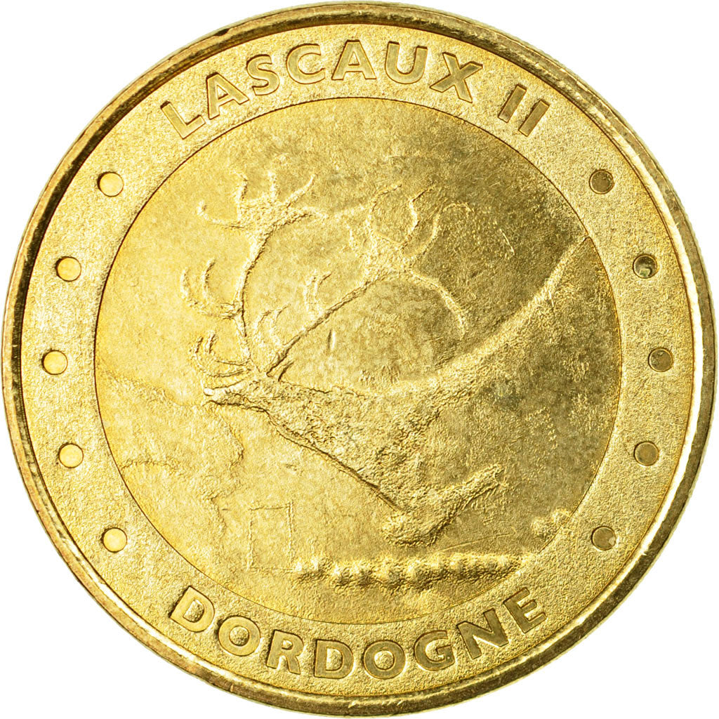 Francia, Token, Touristic token, MONTIGNAC - Lascaux II - n°3, 2012, MDP, BB
