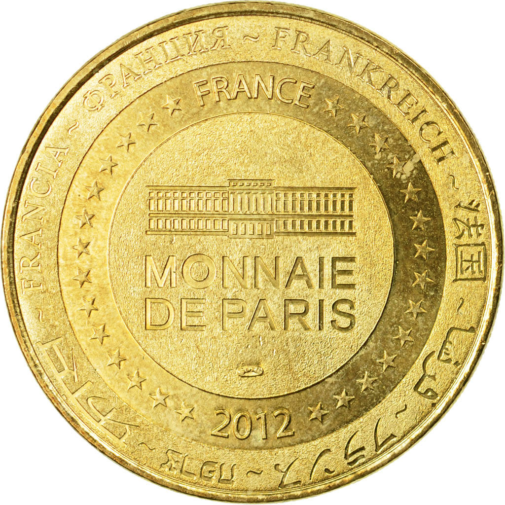 Francia, Token, Touristic token, MONTIGNAC - Lascaux II - n°3, 2012, MDP, BB