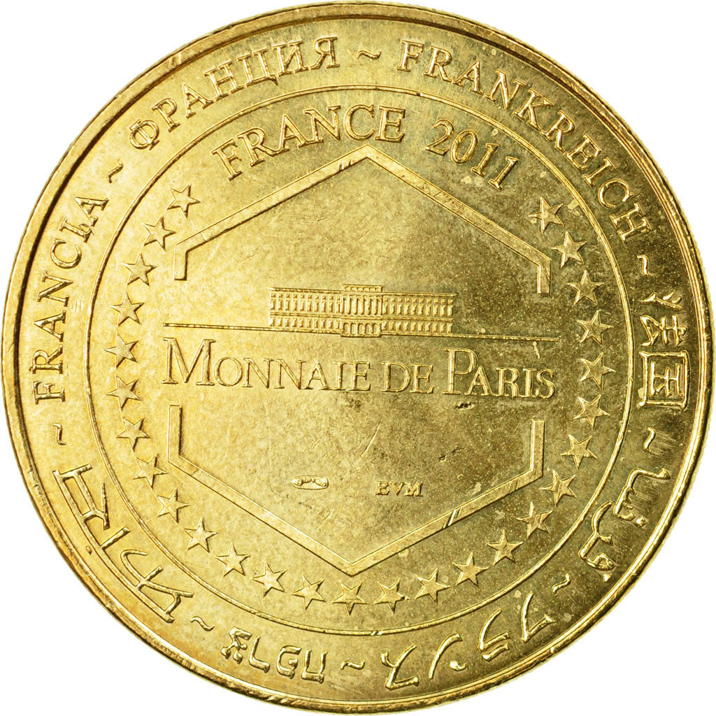 Francia, Token, Touristic token, Audrix - Gouffre de Proumeyssac n°5, 2011