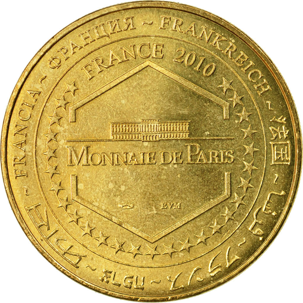 Francia, Token, Touristic token, Audrix - Gouffre de Proumeyssac n°4, 2010