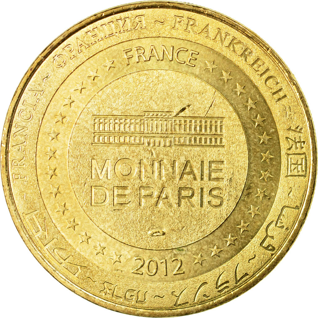 Francia, Token, Touristic token, Audrix - Gouffre de Proumeyssac n°6, 2012