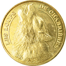 France, Token, Touristic token, Guéret - Les loups de Chabrières - 10 ans