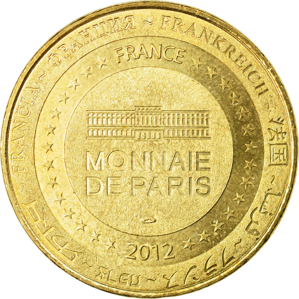 France, Token, Touristic token, Biron - Le château n°2, 2012, MDP, EF(40-45)