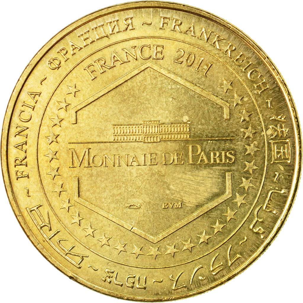 France, Token, Touristic token, Le Bugue - Village du Bournat - moulin, 2011