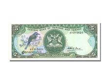 Trinidad and Tobago, 5 Dollars, KM #37b, UNC(65-70), AY