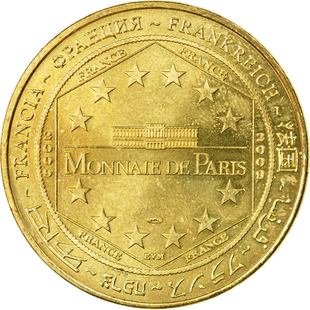 Francia, Token, Touristic token, 23/ Capitale de la Tapisserie - Aubusson, 2009