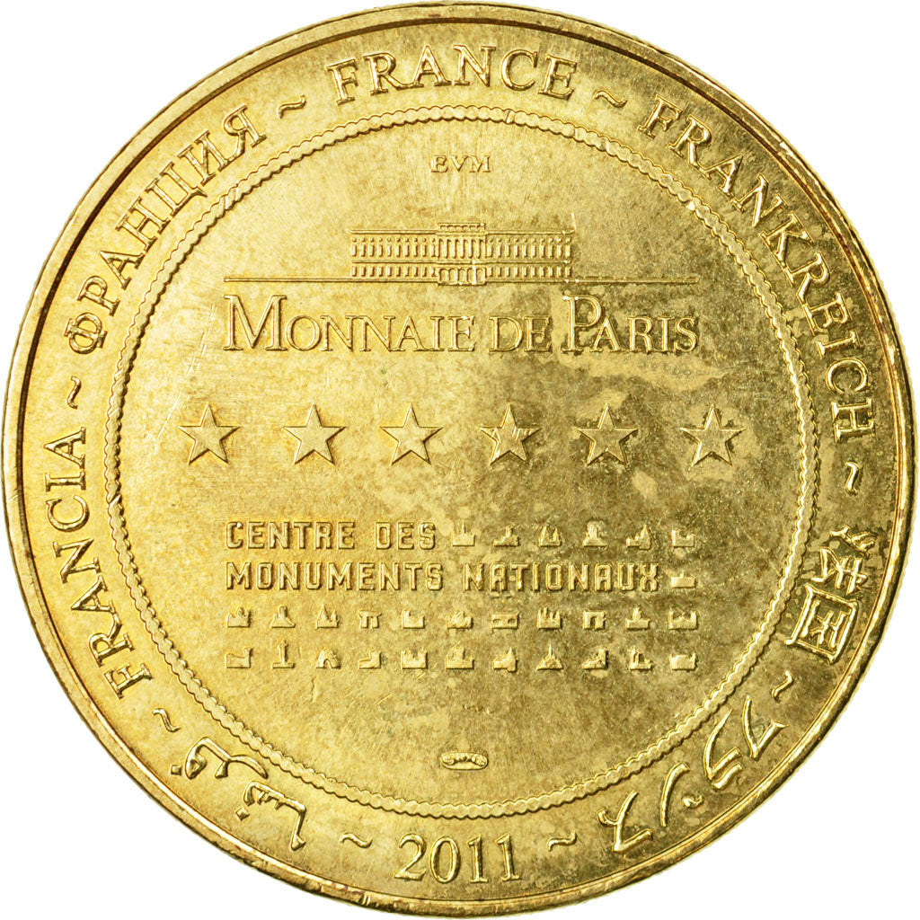 France, Token, Touristic token, 21/ Château de Bussy-Rabutin, 2011, MDP