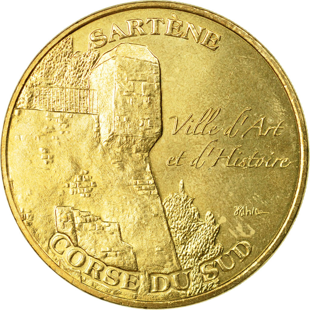 Francia, Token, Touristic token, 20/ Sartène - Ville d'Art et d'Histoire, 2011