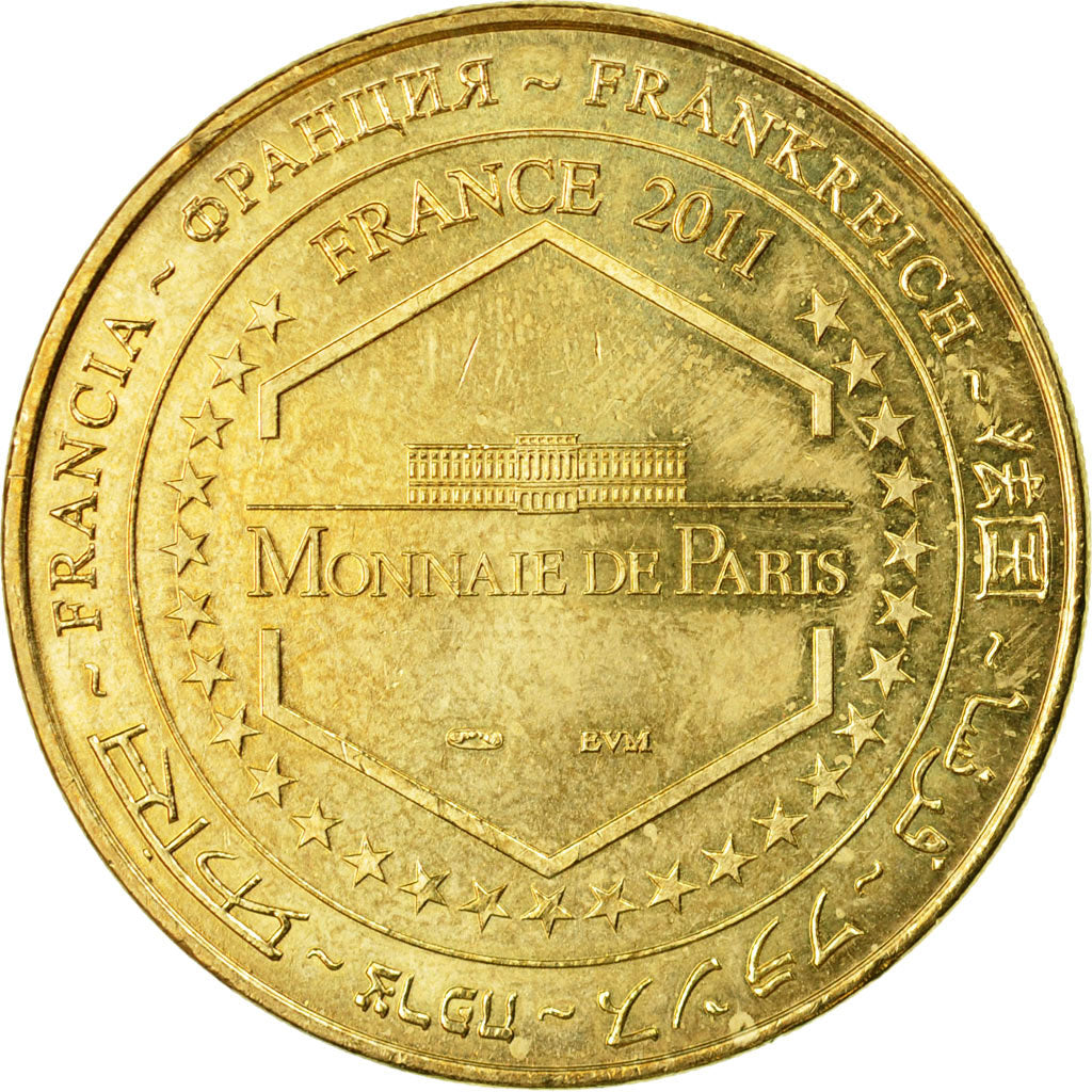 Francia, Token, Touristic token, Bourges - Palais Jacques Coeur n°2, 2011, MDP