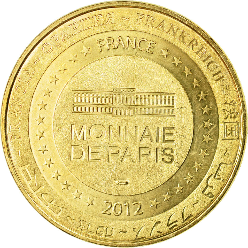 Francia, Token, Touristic token, Bourges - Cathédrale n°3, 2012, MDP, BB