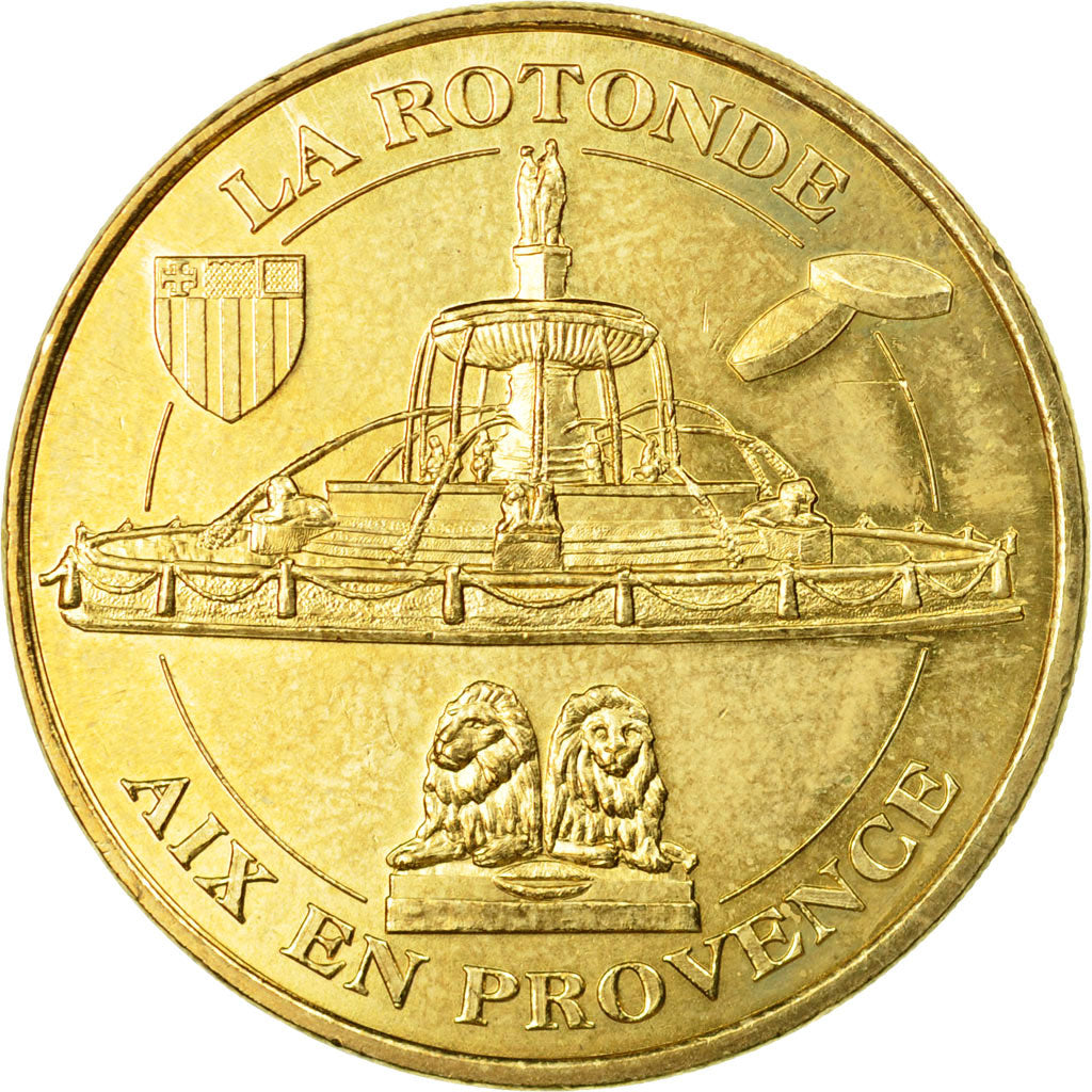 France, Jeton, Jeton Touristique, Les Milles -  Aix-en-Provence - La Rotonde
