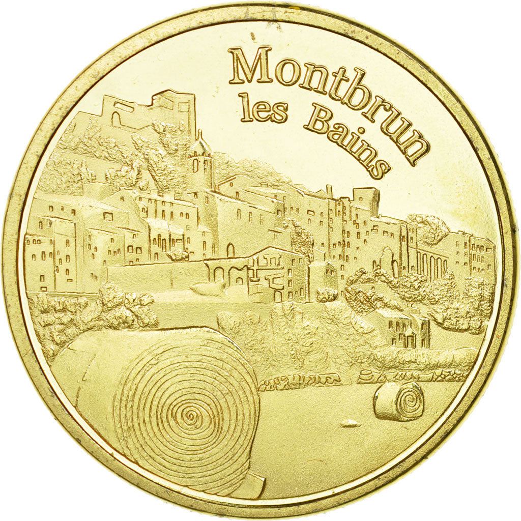 Francia, Token, Touristic token, 26/ Montbrun-les-Bains, Souvenirs et