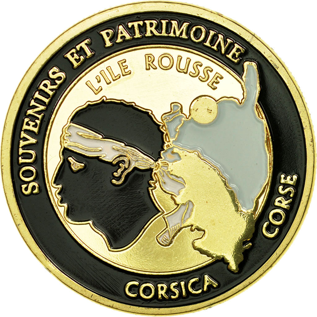 France, Token, Touristic token, 20/ l'Ile Rousse, Souvenirs et Patrimoine