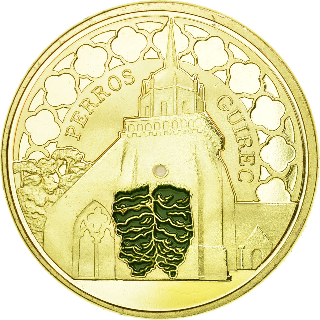 France, Jeton, Jeton Touristique, 22/ Perros Guirec, Souvenirs et Patrimoine