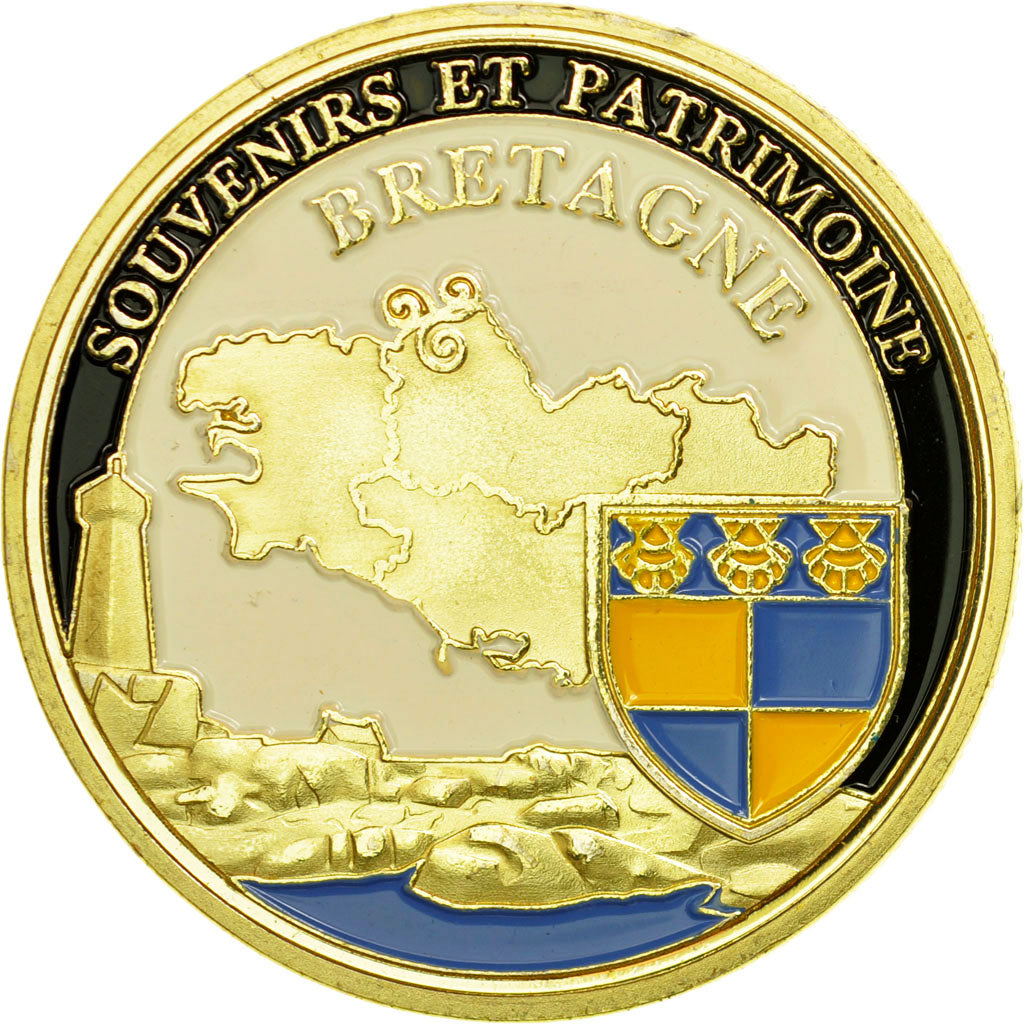 France, Jeton, Jeton Touristique, 22/ Perros Guirec, Souvenirs et Patrimoine