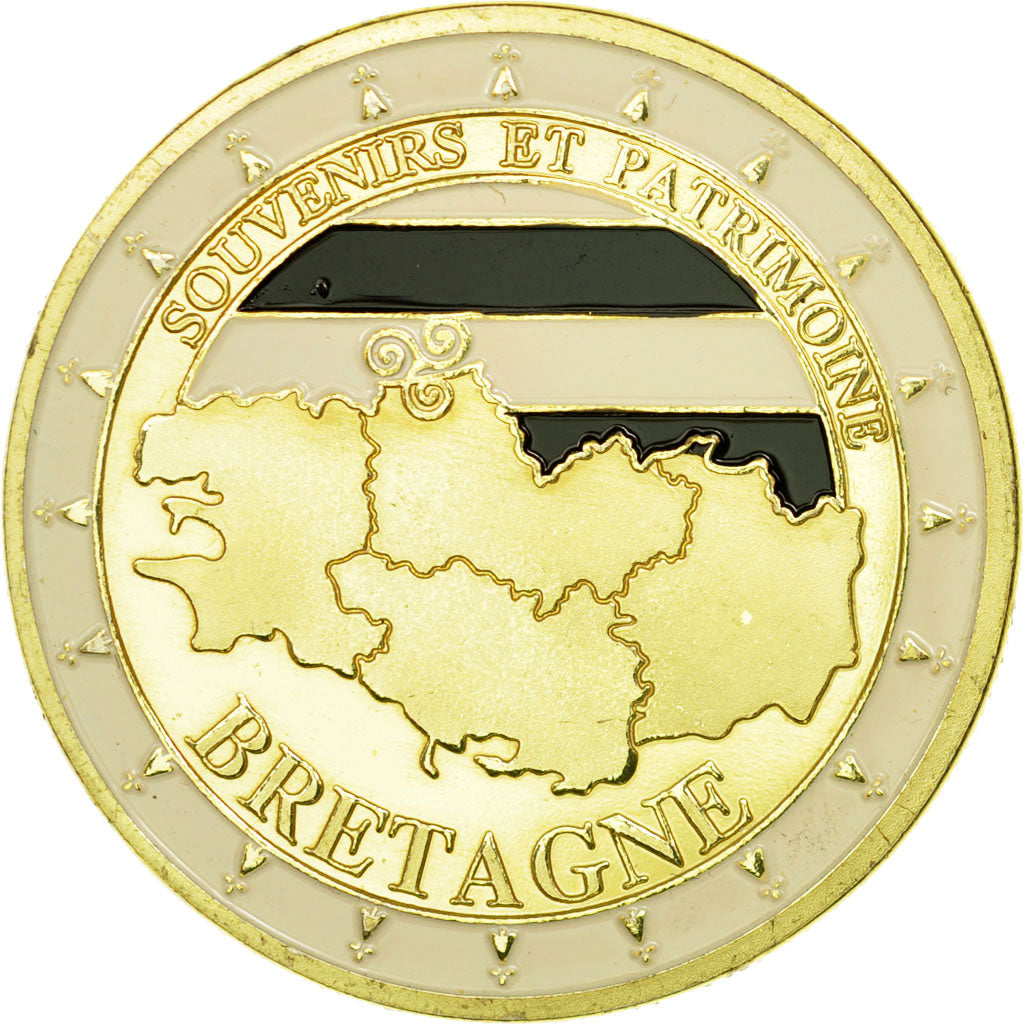 France, Token, Touristic token, 22/ Perros Guirec - la côte, Souvenirs et