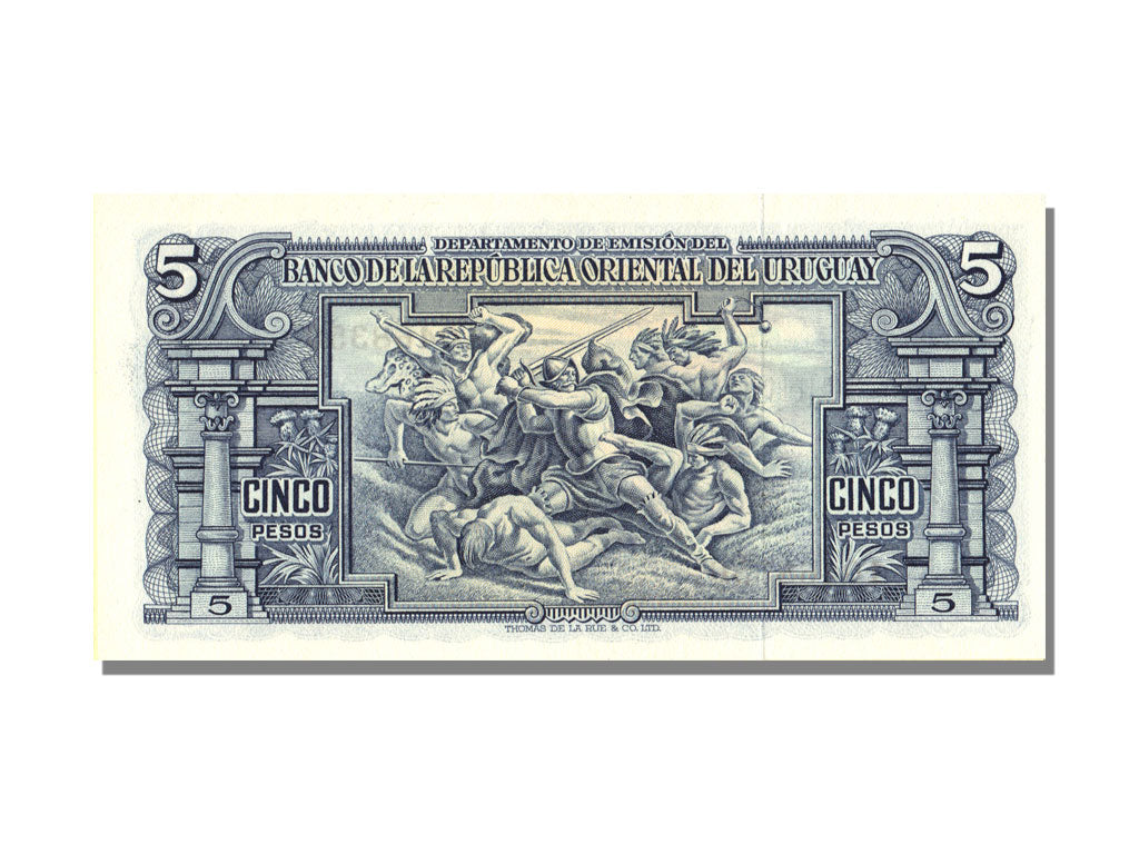 Uruguay, 5 Pesos, 1939, UNC(65-70)