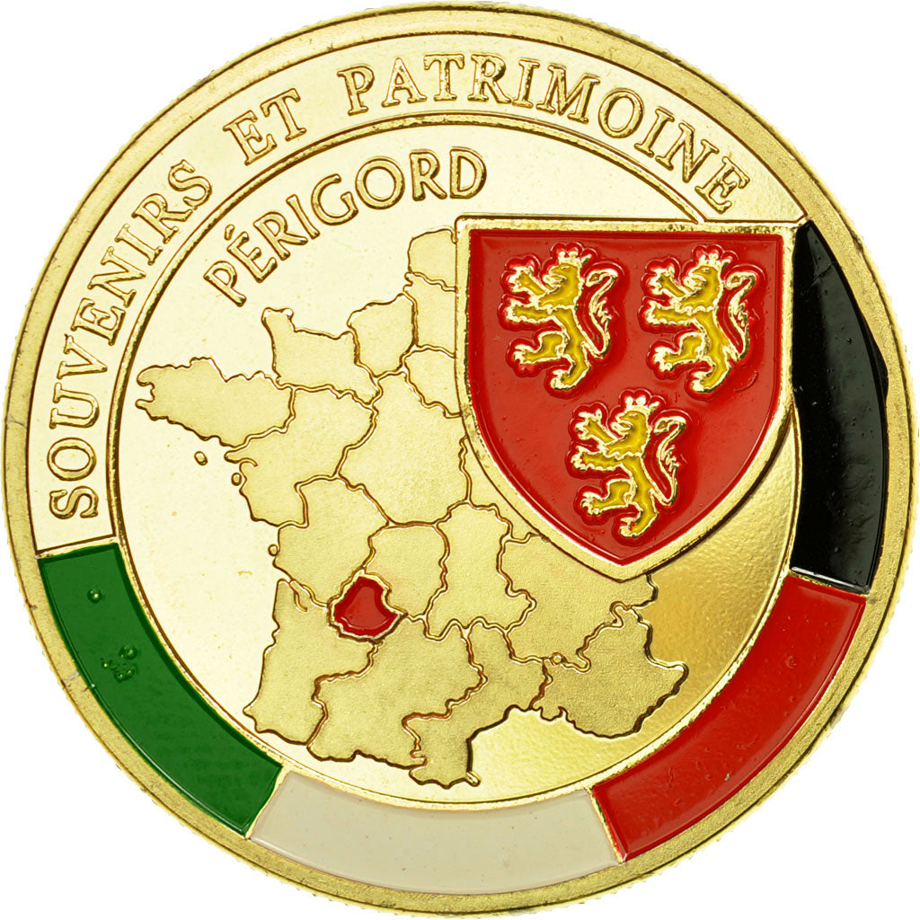Francia, Token, Touristic token, 24/ Périgord, Souvenirs et Patrimoine, BB