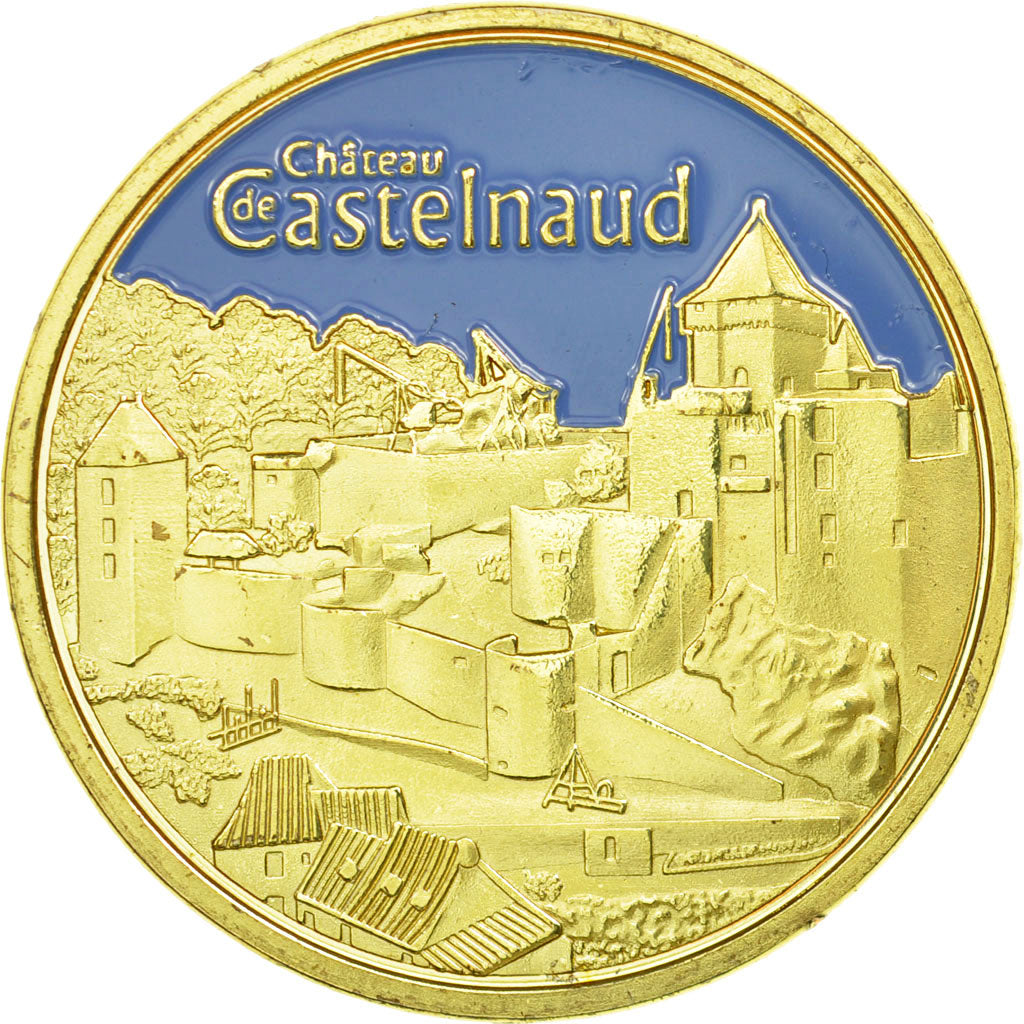 Francia, Token, Touristic token, 24/ Castelnaud - Château, Souvenirs et