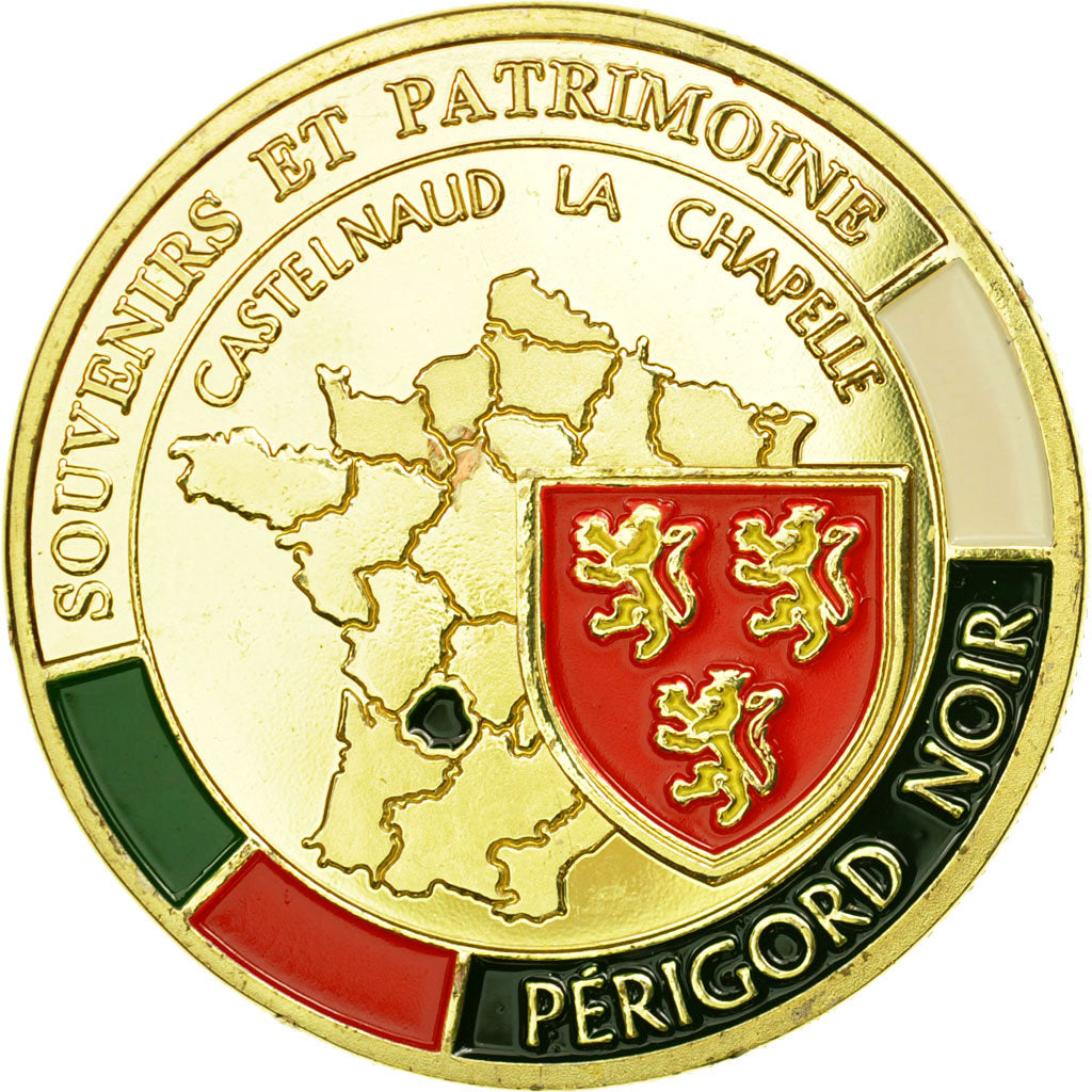 Francia, Token, Touristic token, 24/ Castelnaud - Château, Souvenirs et