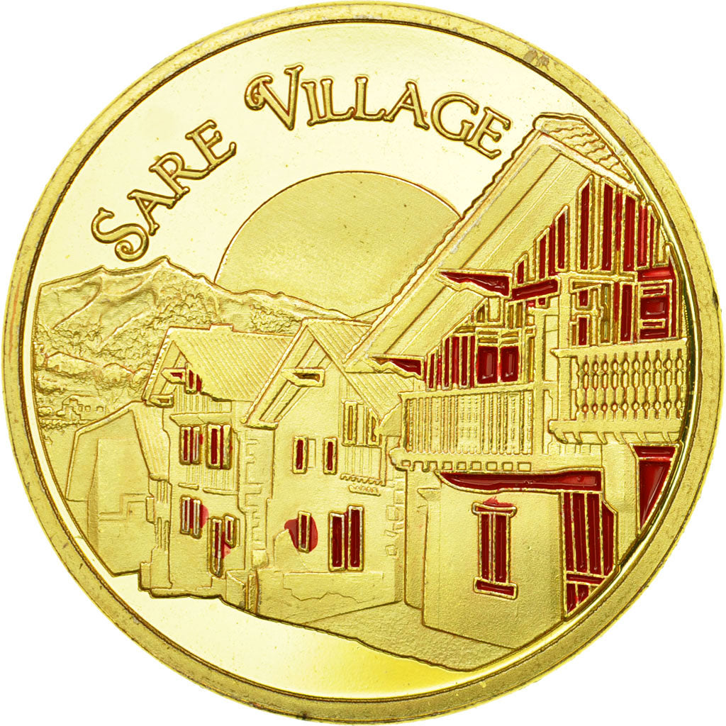 Francia, Token, Touristic token, 64/ Sare - Village, Souvenirs et Patrimoine