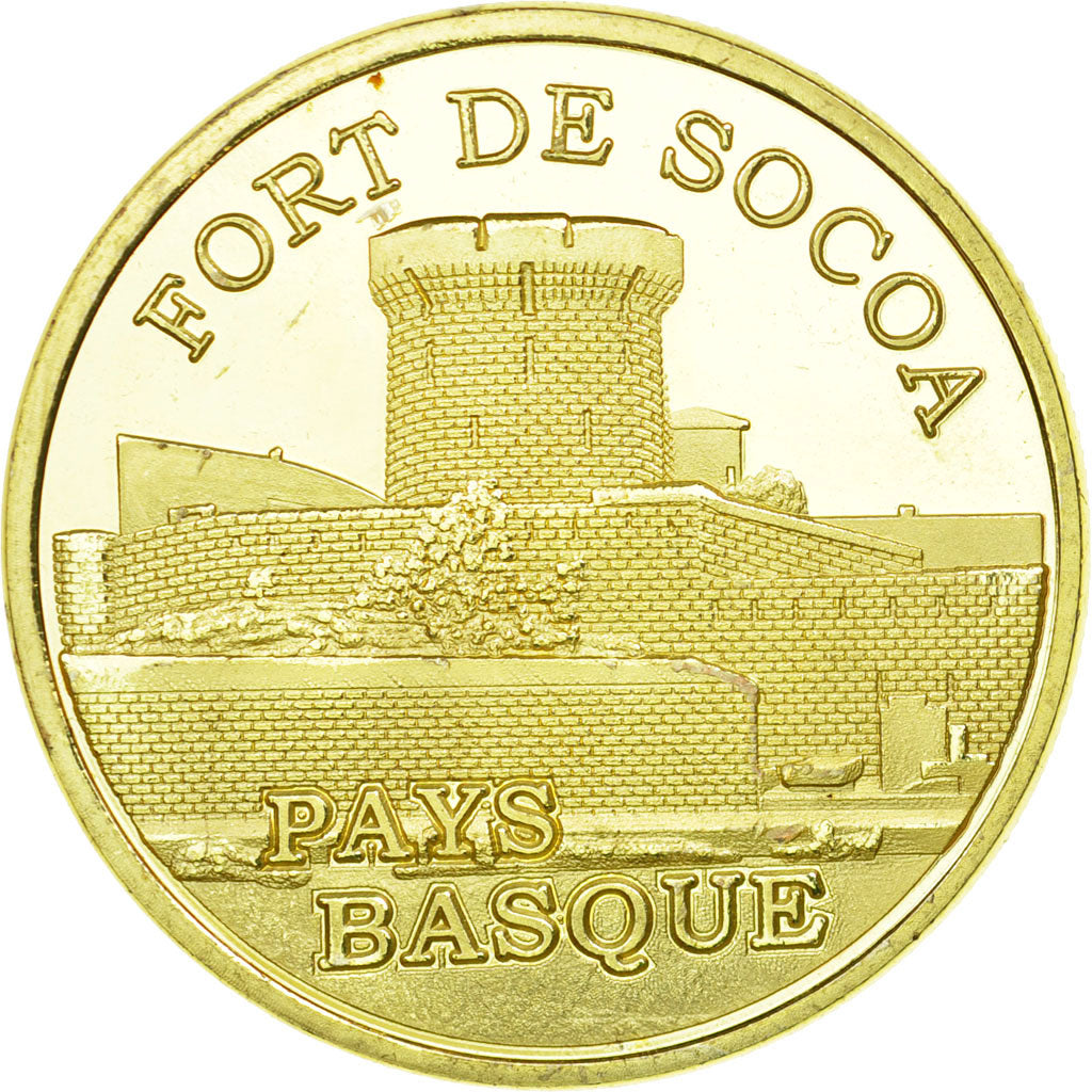 France, Token, Touristic token, 64/ Saint-Jean de Luz - Fort de Socoa, Souvenirs