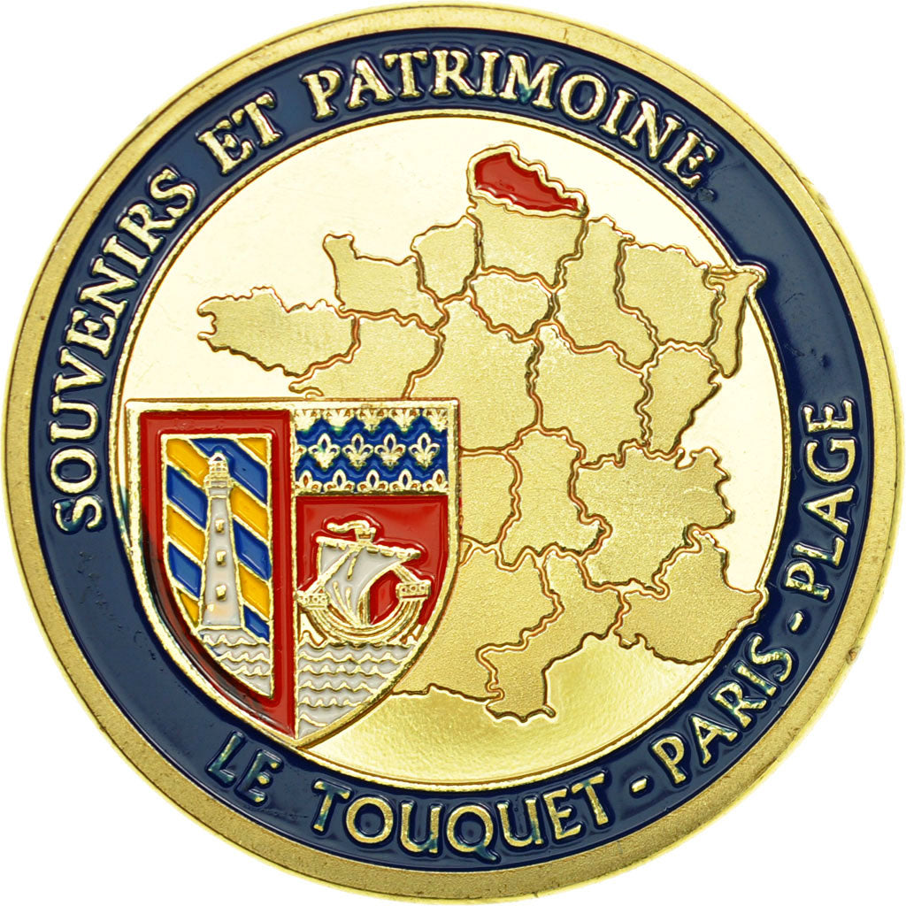 France, Jeton, Jeton Touristique, 62/ Le Touquet-Paris-Plage, Souvenirs et