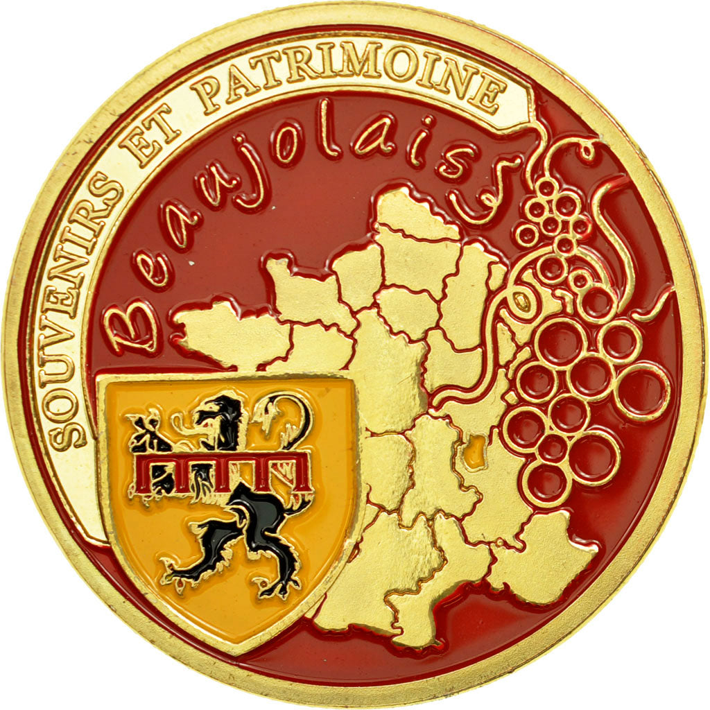 Francia, Token, Touristic token, 69/ Beaujolais - Bouteille, Souvenirs et