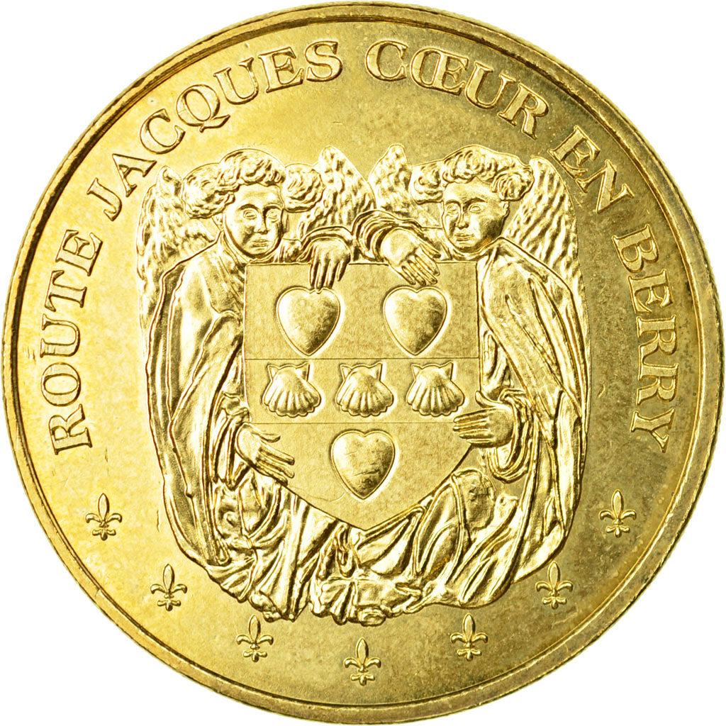 Francia, Token, Touristic token, Bourges - Palais Jacques Coeur n°3, 2012, MDP