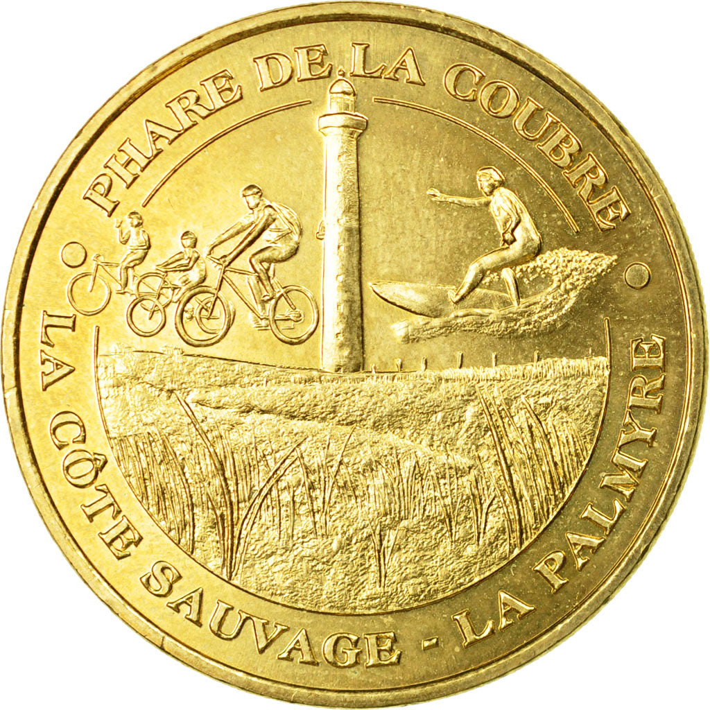 Francia, Token, Touristic token, La Palmyre - Phare de la Coubre, 2012, MDP, BB