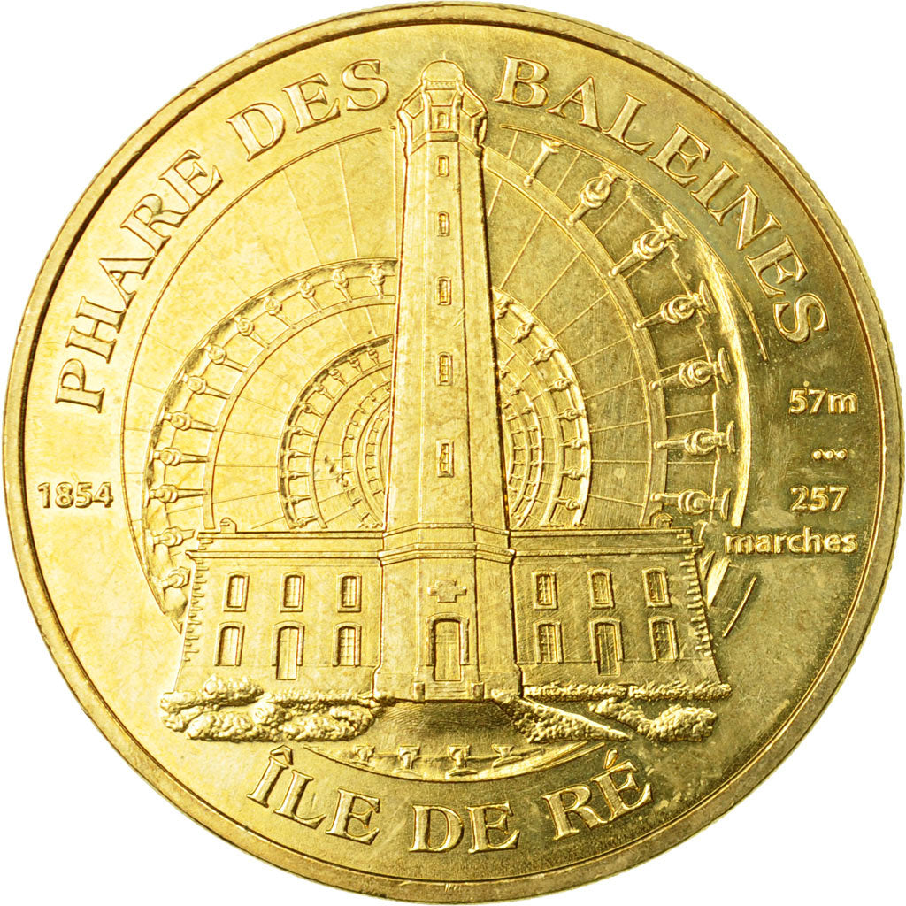 France, Token, Touristic token, Saint-Clément des Baleines - Phare n°2, 2010