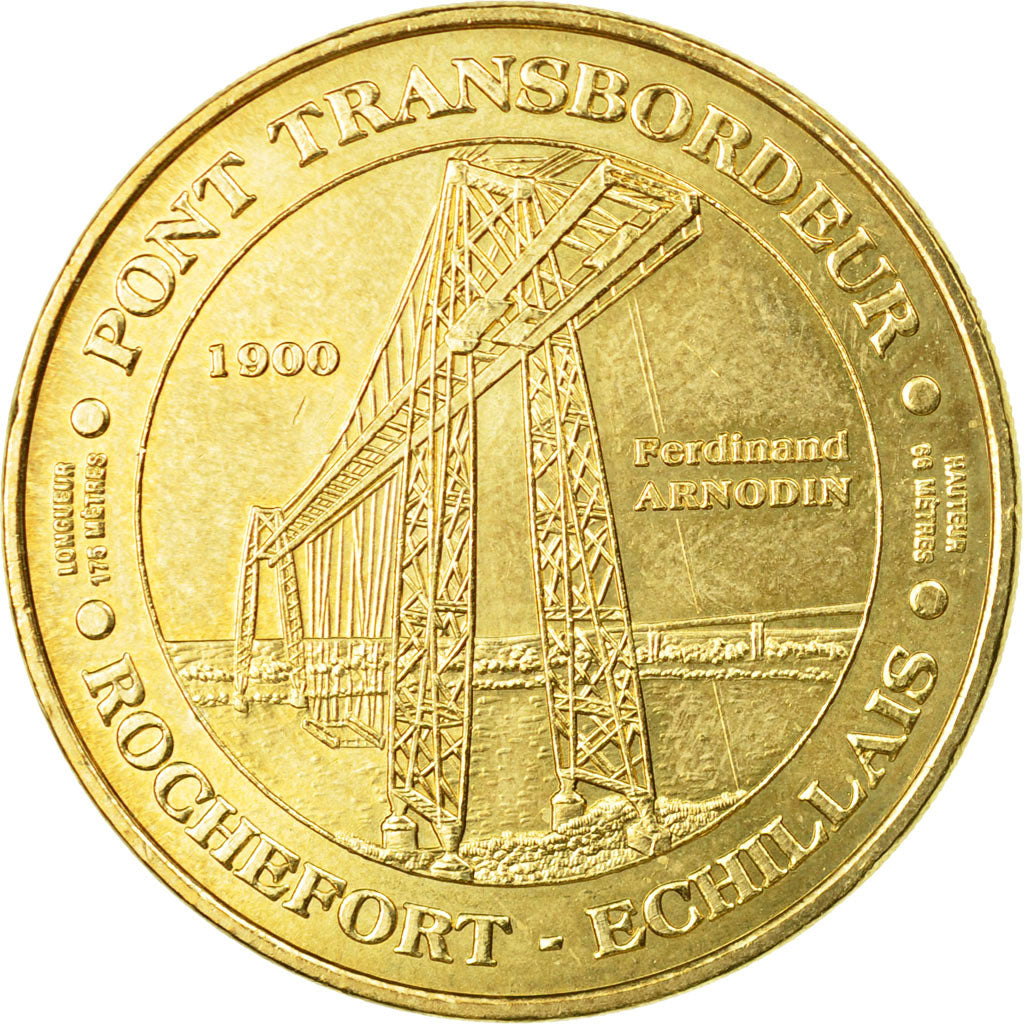 Francia, Token, Touristic token, Echillais - Pont Transbordeur Rochefort, 2012