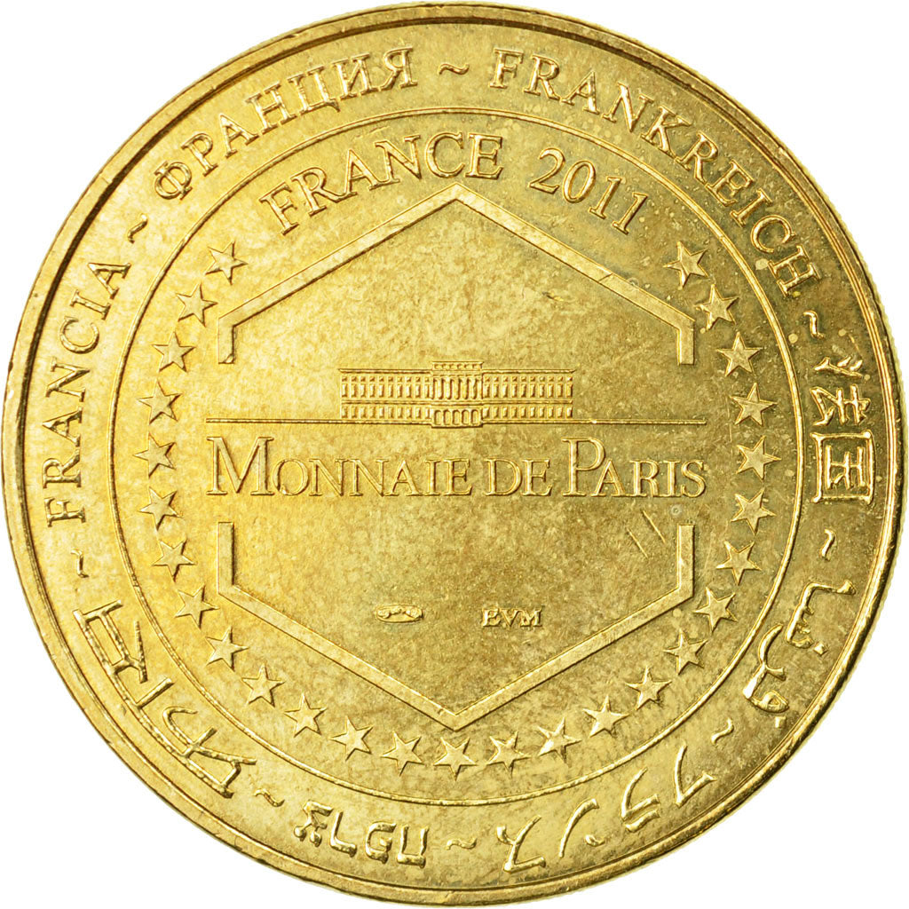 France, Token, Touristic token, Saint-Césaire - Paléosite n°1 - Le crâne de