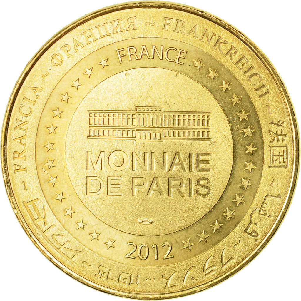 Frankreich, Token, Touristic token, Hiers-Brouage - Samuel Champlain, 2012, MDP
