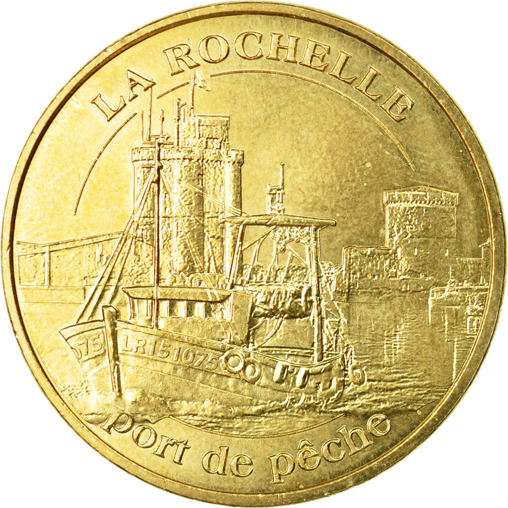 Francia, Token, Touristic token, 17/ Port de pêche - La Rochelle, 2011, MDP