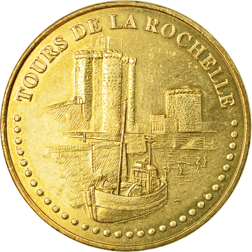 France, Token, Touristic token, La Rochelle - tours n°2, 2010, MDP, EF(40-45)