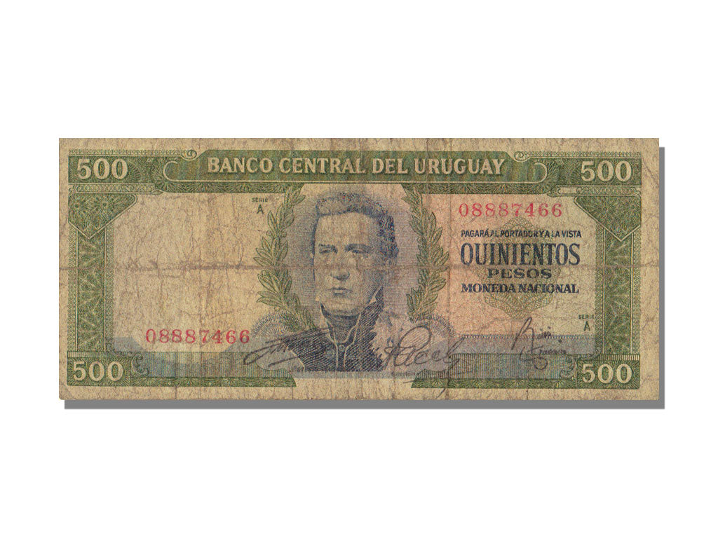 Uruguay, 500 Pesos, MB+