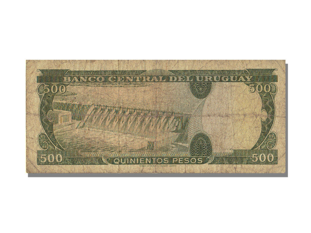 Uruguay, 500 Pesos, MB+