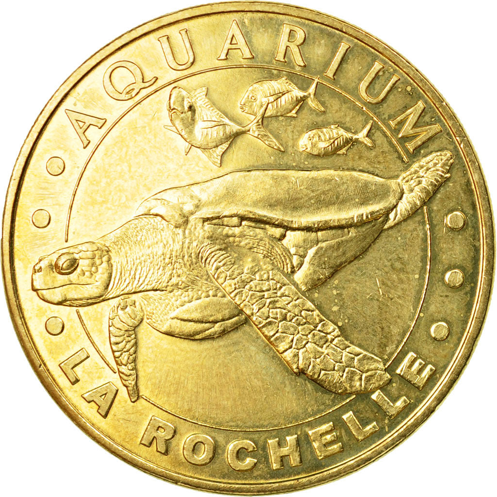 France, Token, Touristic token, La Rochelle - Aquarium n°2, 2011, MDP