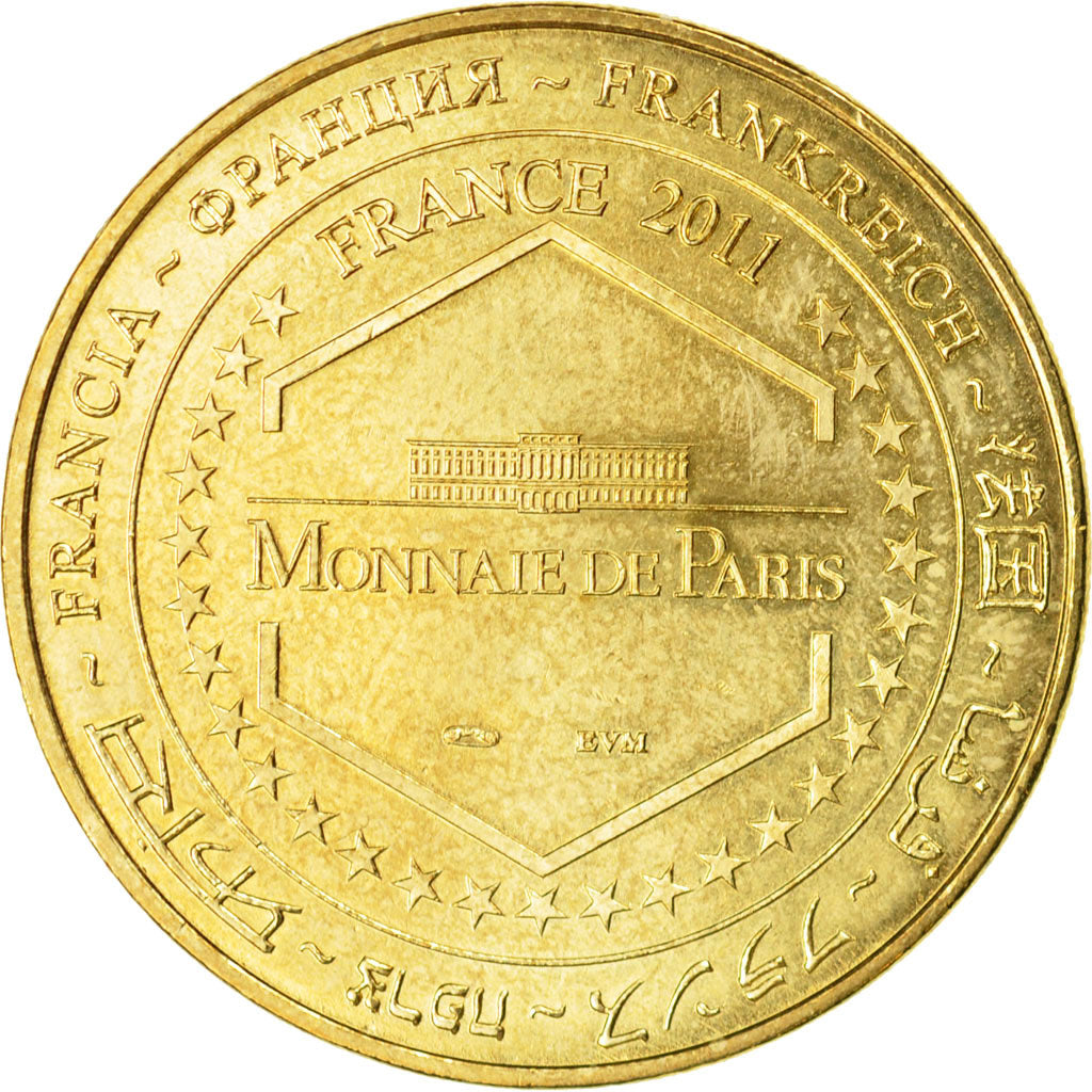 France, Token, Touristic token, Le Puy-en-Velay -  Hôtel Dieu et Unesco, 2011