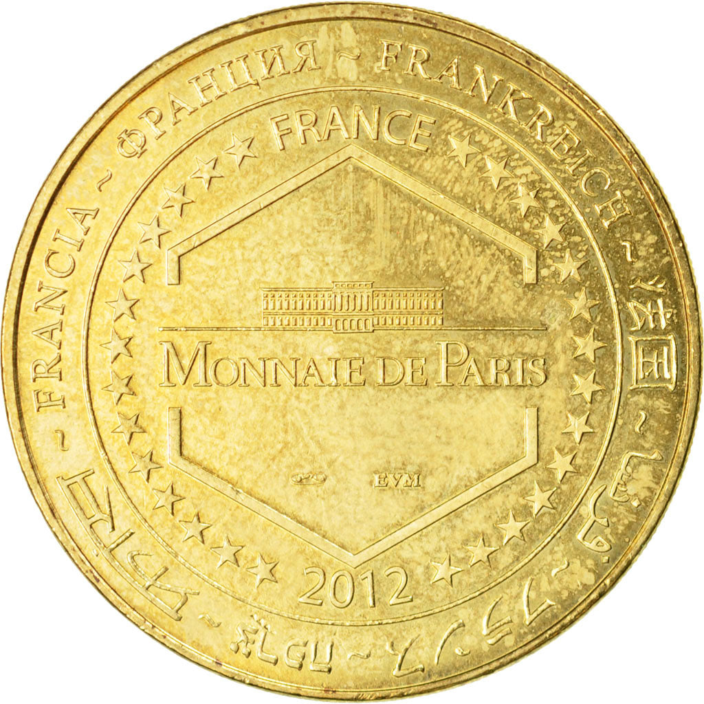 Francia, Token, Touristic token, 43/ Saint-Michel d'Aiguilhe - Chapelle, 2012