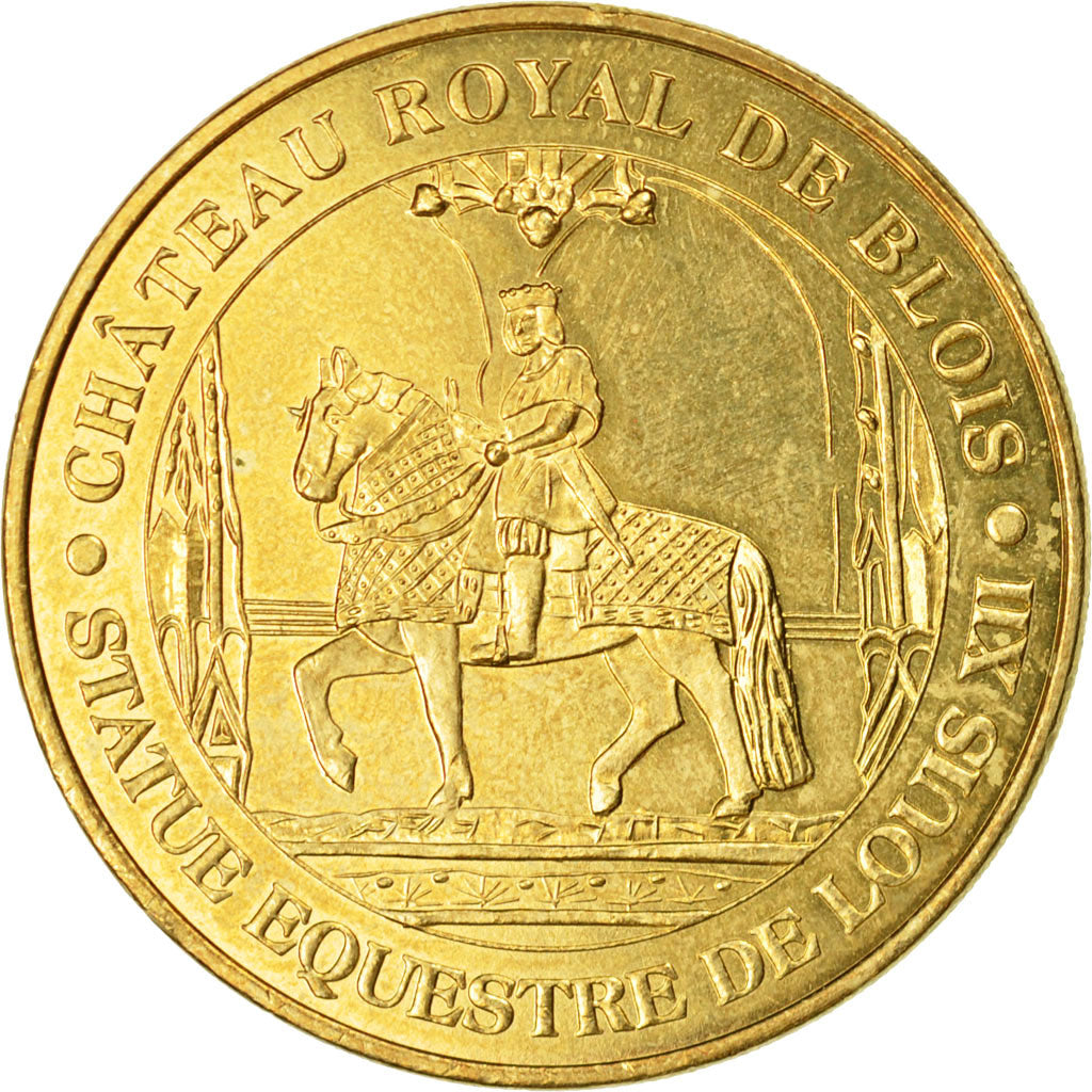 Francia, Token, Touristic token, 41/ Château Royal - Statue Equestre - Blois