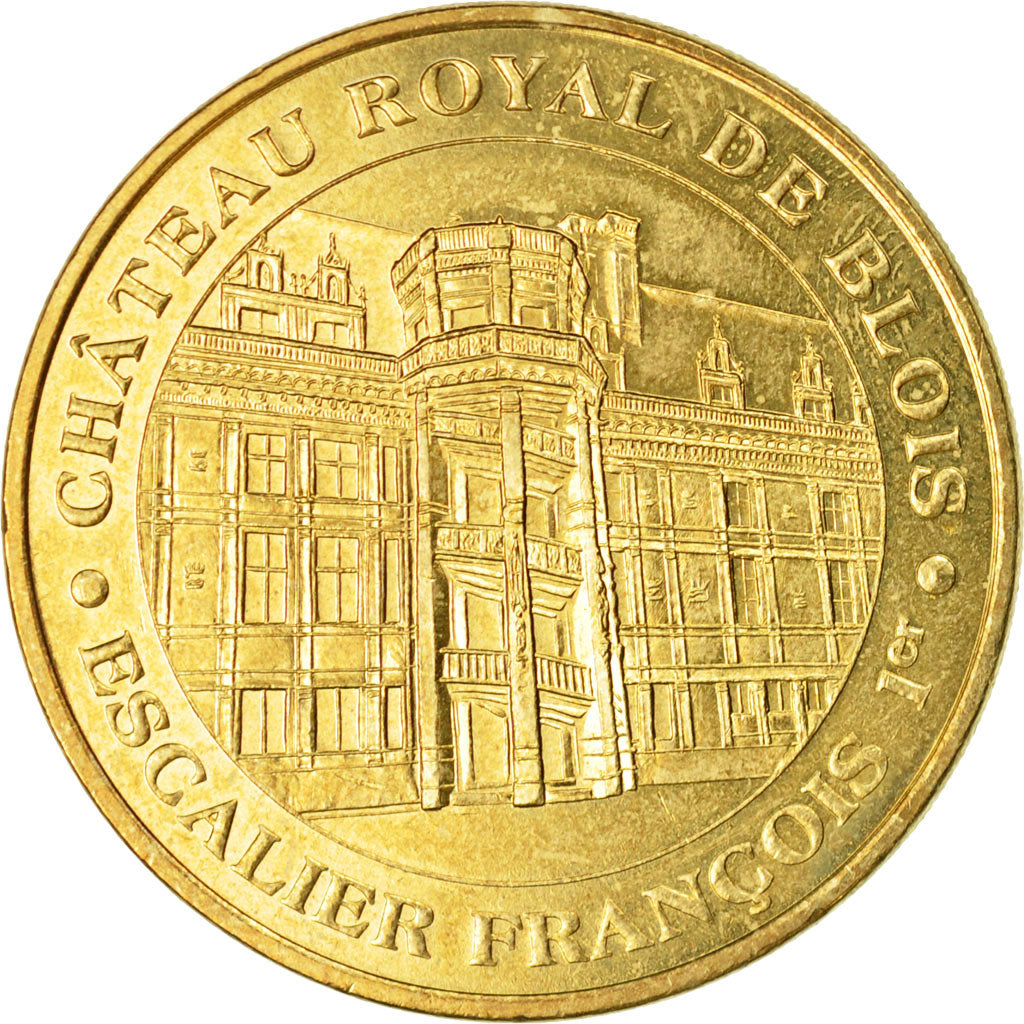 Francia, Token, Touristic token, 41/ Escalier François Ier - Blois, 2010, MDP
